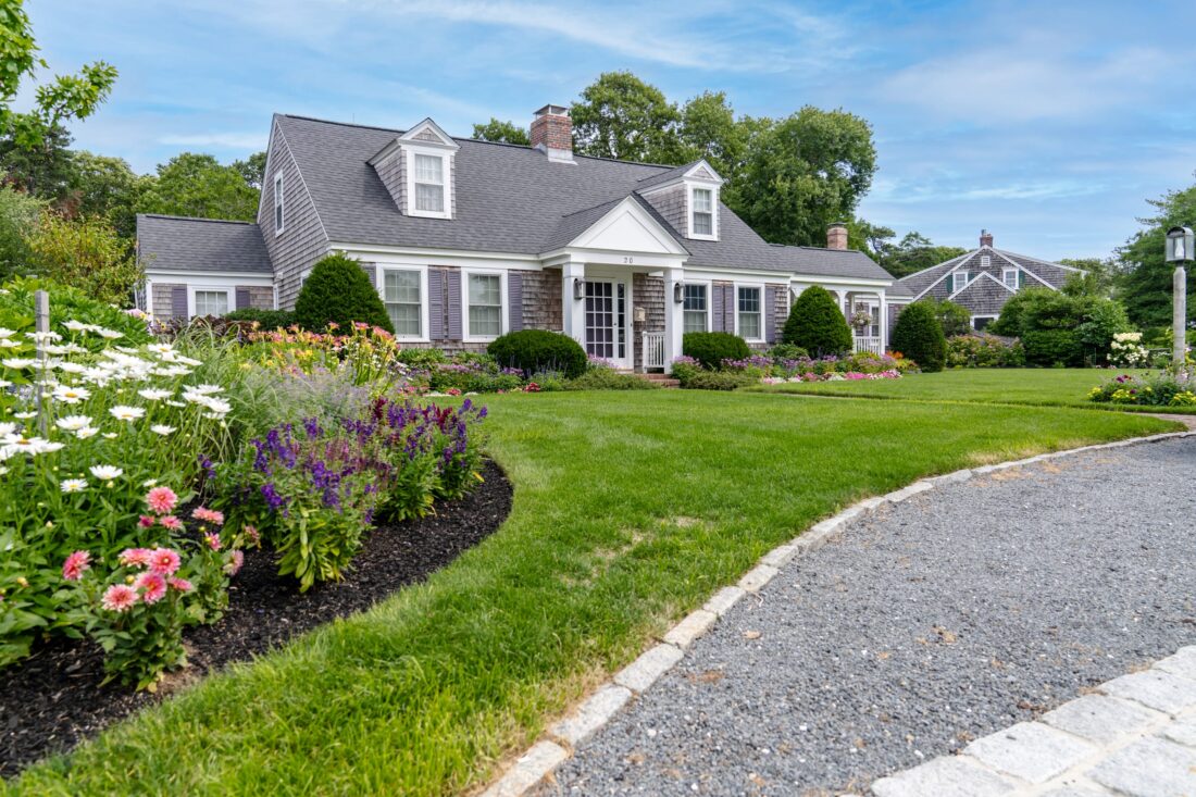 Bass River, South Yarmouth landscaping project, photo 1 of 6