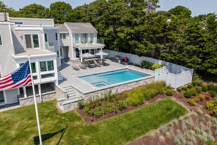 Dunes Road, Harwich Port landscaping project, photo 2 of 11