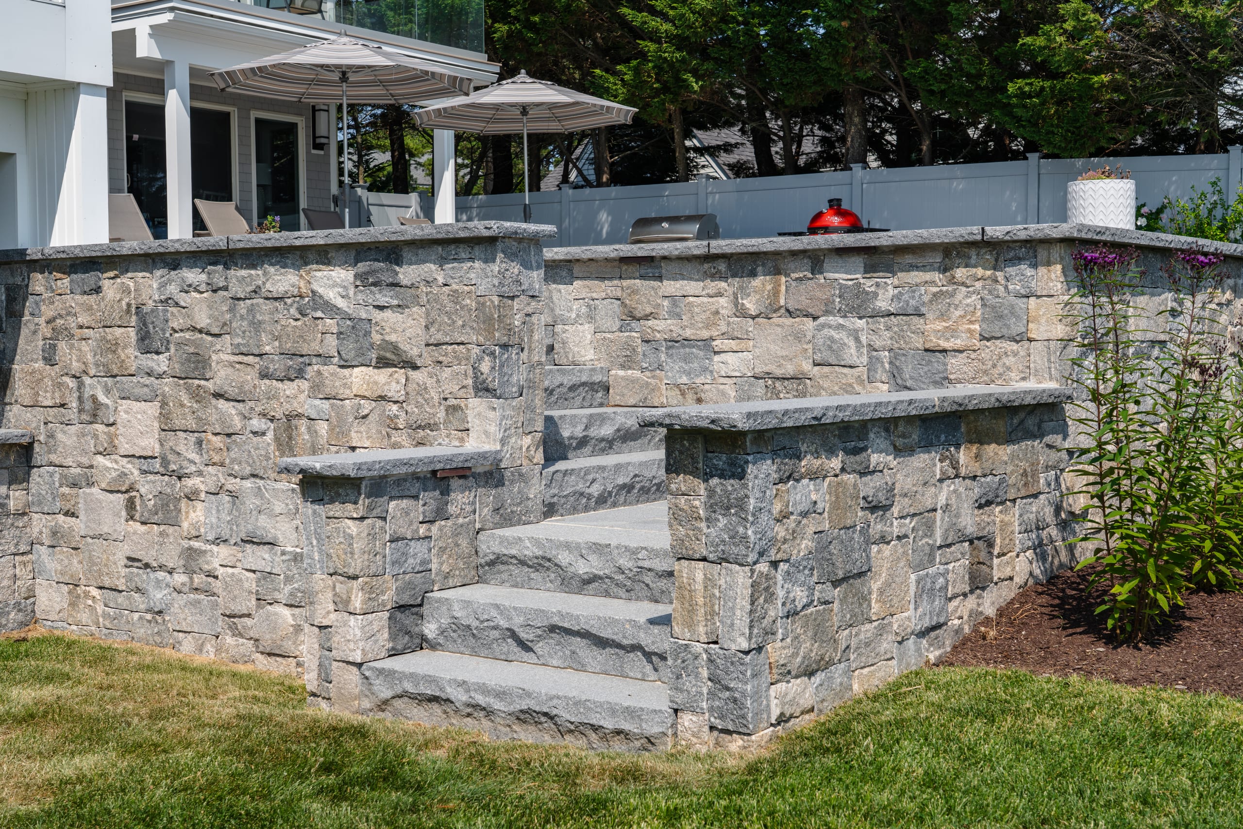 Dunes Road, Harwich Port landscaping project, photo 8 of 11