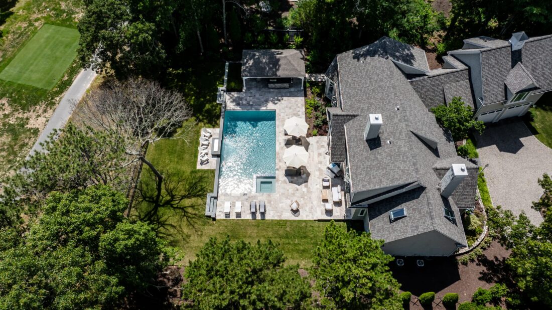 Glenneagle Drive, Mashpee landscaping project, photo 1 of 19