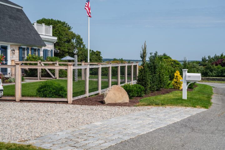 Harris Meadow Lane, Barnstable landscaping project, photo 2 of 13