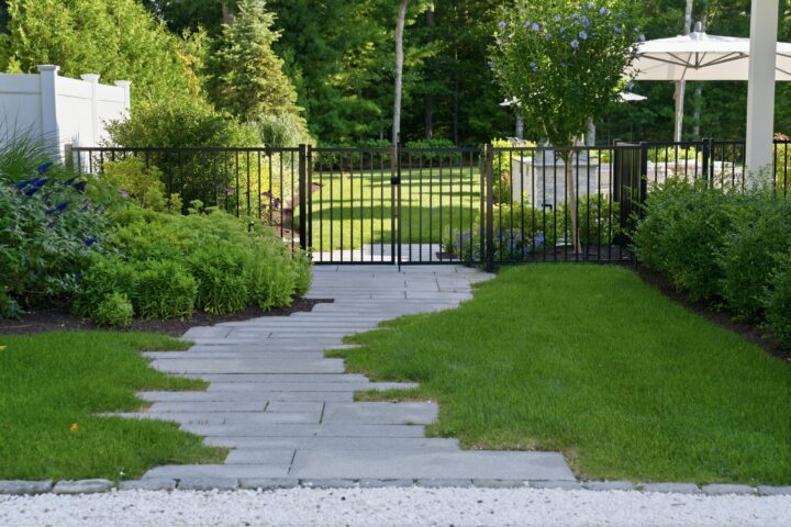 Teal Circle, Mashpee landscaping project, photo 2 of 15