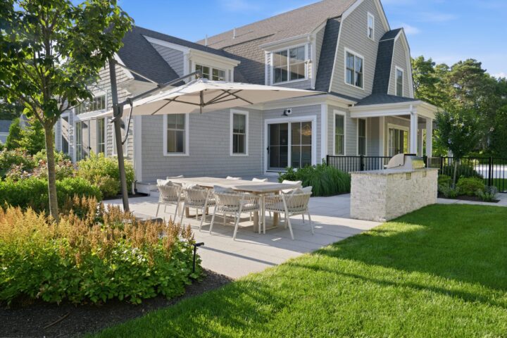 Teal Circle, Mashpee landscaping project, photo 4 of 15